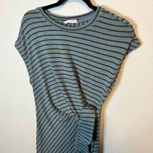 By Together Boutique Tie Waist Striped Dress Size M